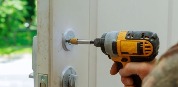 Installation of a new lock