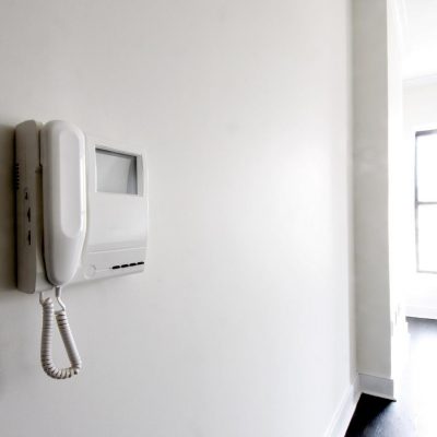 Intercom System on a wall